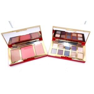 Lot 2 Estee Lauder Pure Color Envy Eyeshadow & Cheek Palette Glow Glam